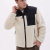 Pour Des Hommes Notes bleues Sherpa | Veste Sherpa Zippee North Western