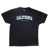 Aux Femmes Notes bleues T-Shirts Graphiques | T-Shirt Surdimensionne A Imprime Californien Noir