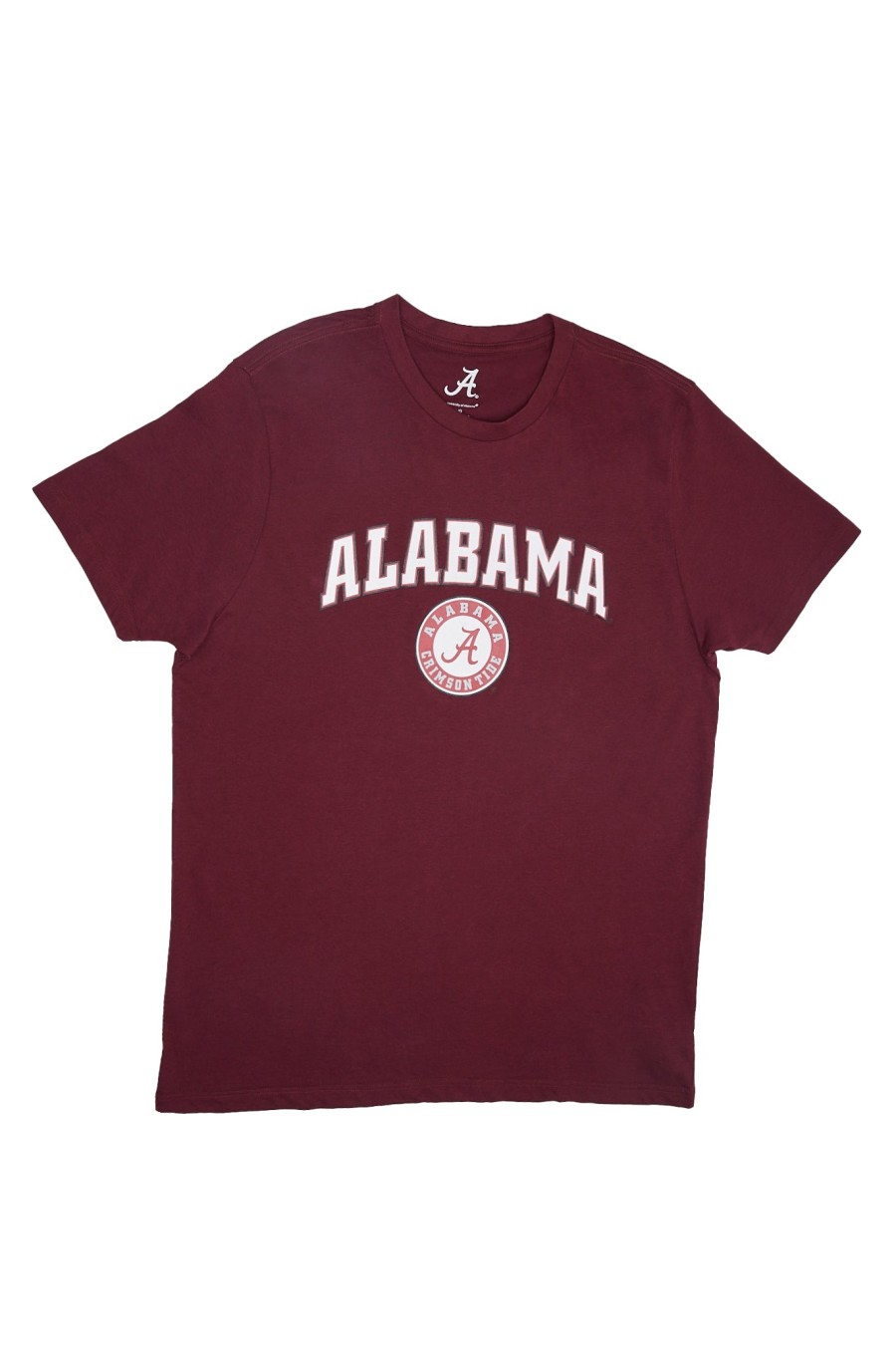 Pour Des Hommes Aéropostale Universite | T-Shirt Graphique De L'Universite De L'Alabama Bourgogne