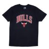 Pour Des Hommes Aéropostale Des Sports | T-Shirt Graphique Des Chicago Bulls Noir