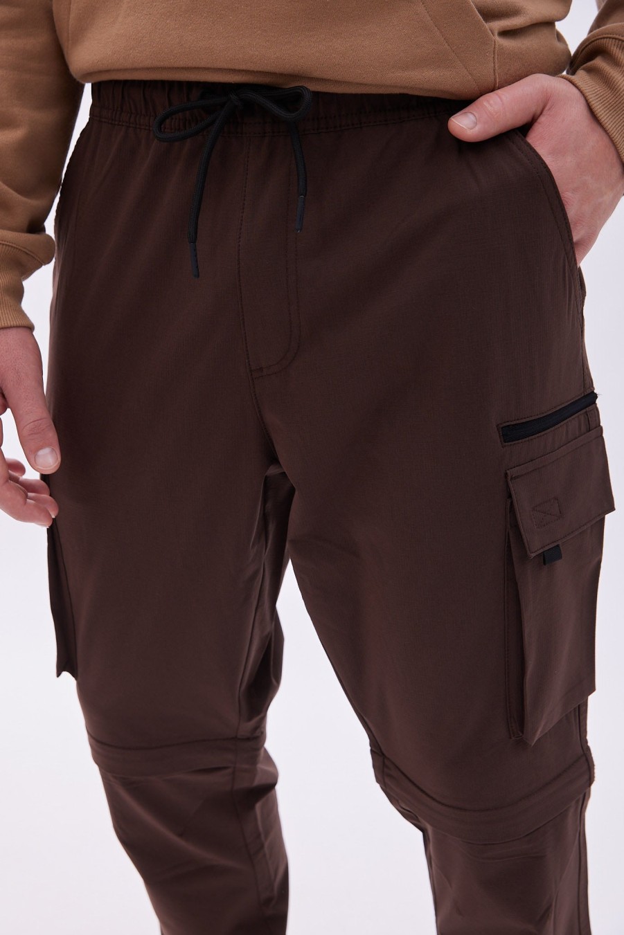 Pour Des Hommes Notes bleues Cargaisons | Pantalon De Jogging Convertible Utilitaire Cargo