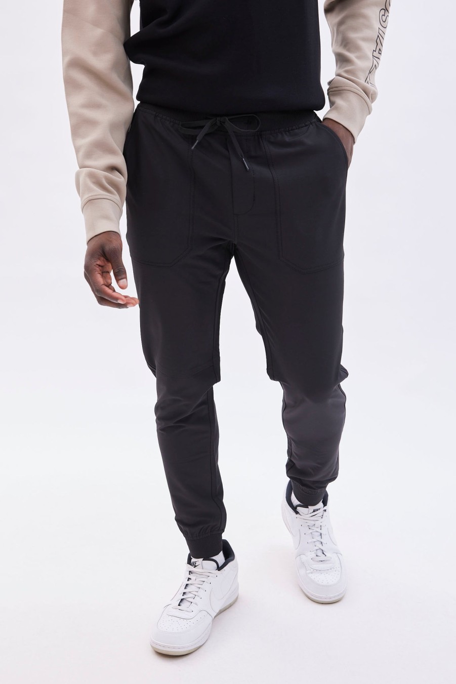 Pour Des Hommes Notes bleues Pantalons De Jogging | Jogger Voyageur