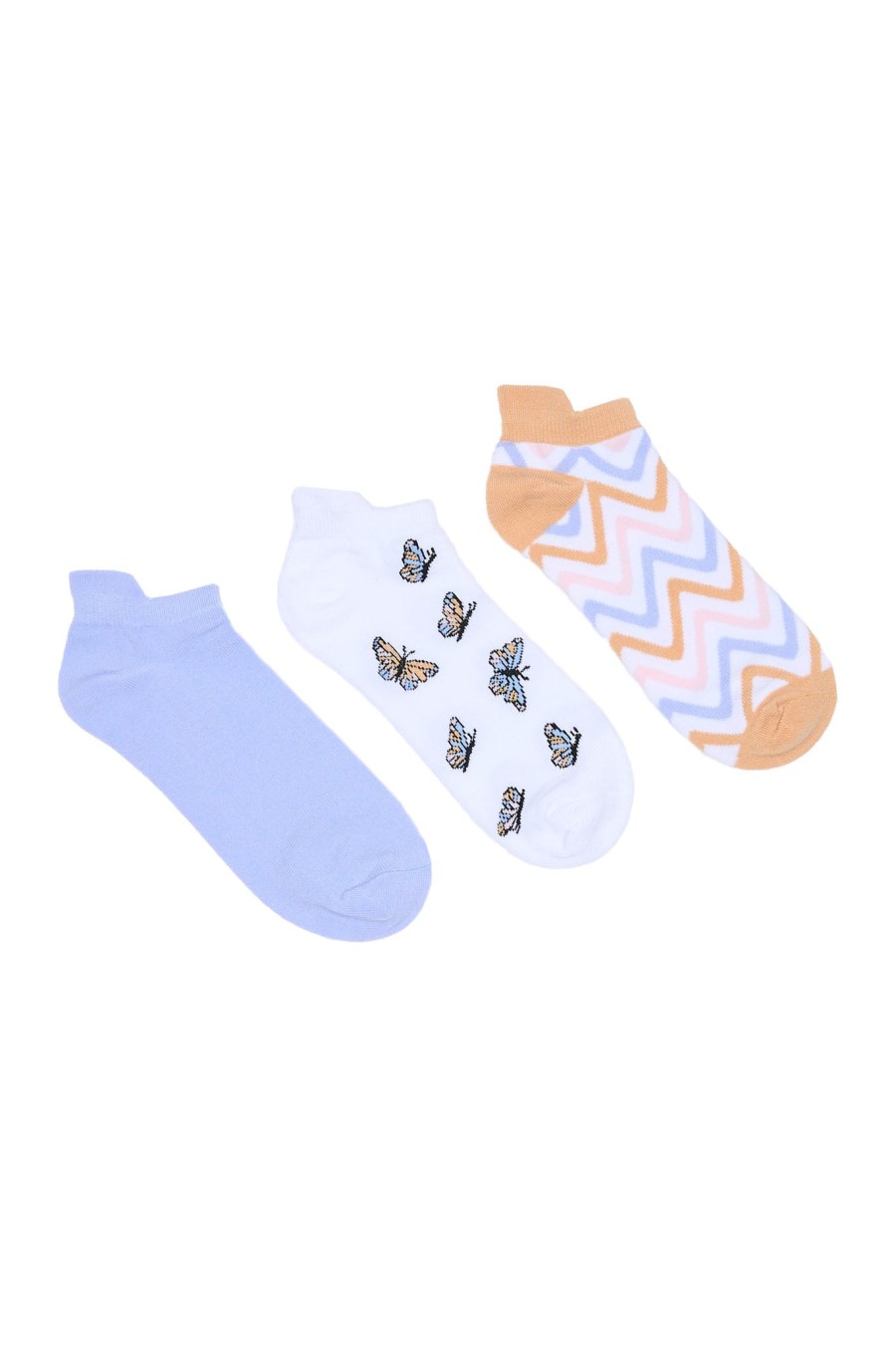 Aux Femmes Aéropostale Chaussettes | Lot De 2 Socquettes Imprimees Aero