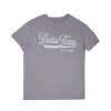 Aux Femmes Aéropostale Destination | Aero Dallas Texas Est 1987 T-Shirt Petit Ami Graphique Gris Fonce