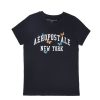 Aux Femmes Aéropostale T-Shirts Graphiques | Aeropostale Nyc T-Shirt Classique Avec Motif Papillon Noir