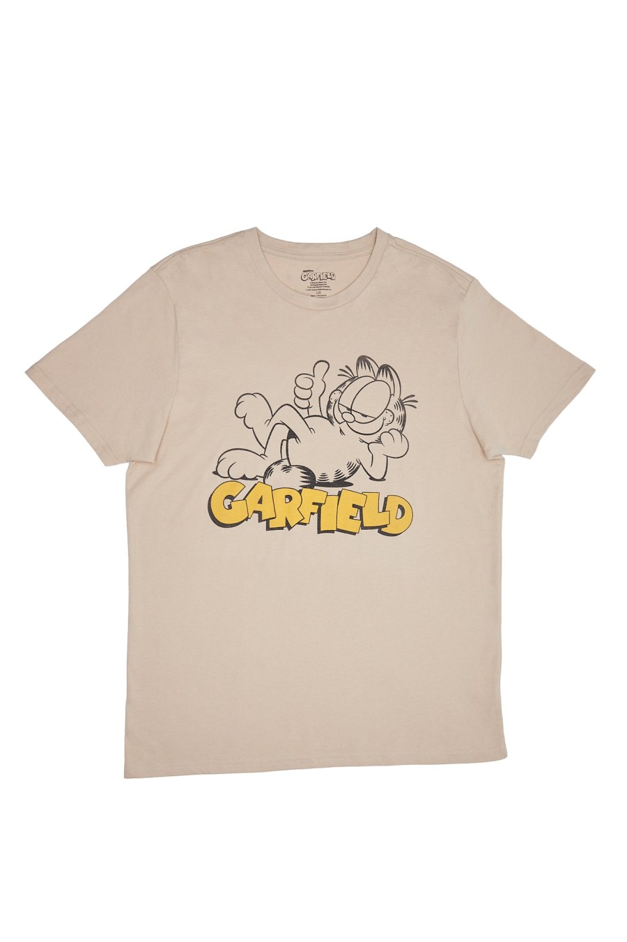 Pour Des Hommes Aéropostale Culture Pop | T-Shirt Graphique Garfield Bronzer