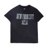 Aux Femmes Aéropostale T-Shirts | T-Shirt Boyfriend Graphique Aero New York City Noir