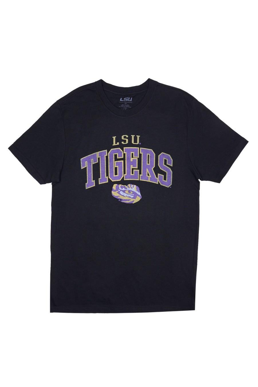 Pour Des Hommes Aéropostale T-Shirts | T-Shirt Graphique Lsu Tigers Noir