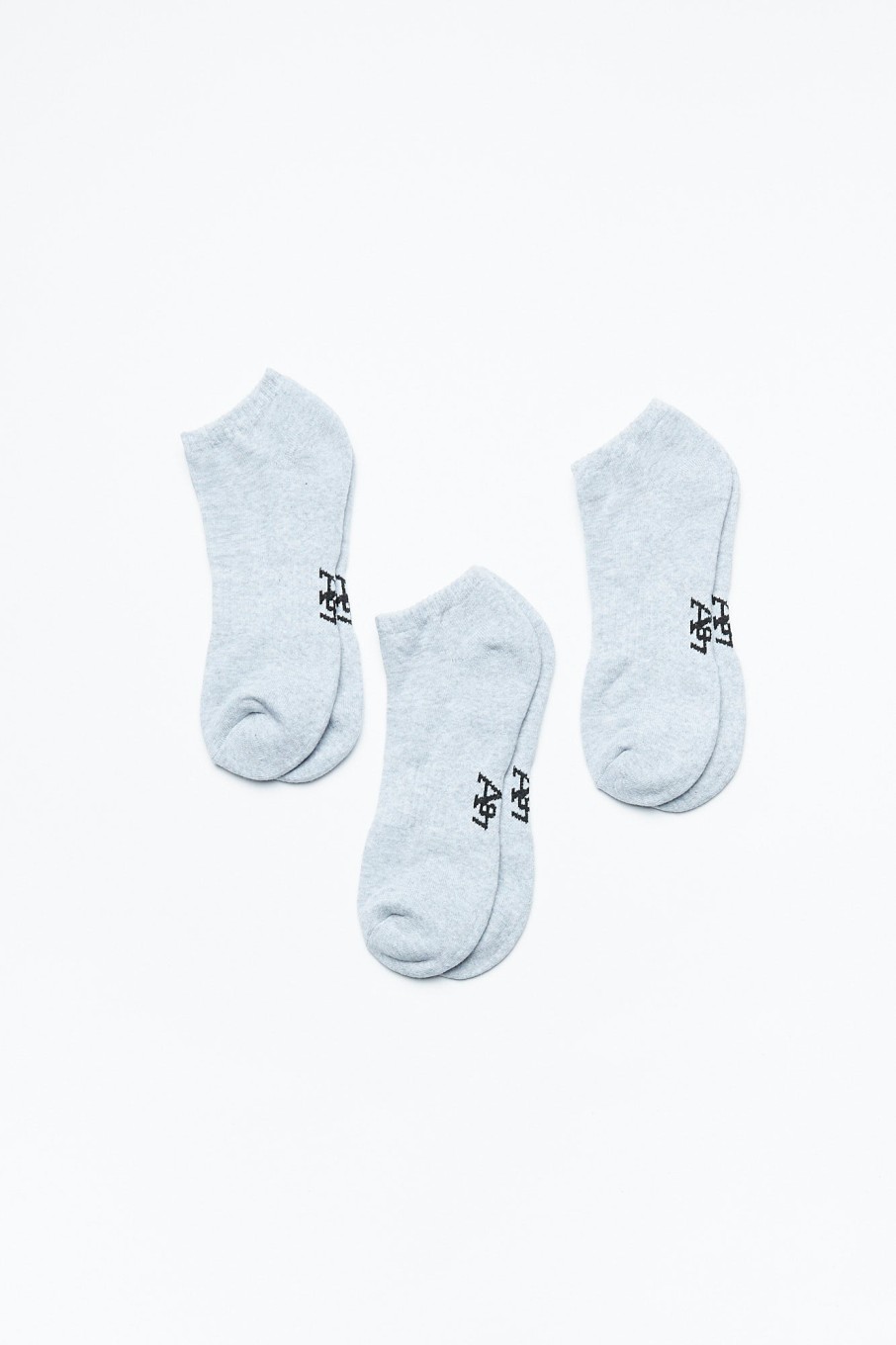 Pour Des Hommes Aéropostale Accessoires | Chaussettes Invisibles Imprimees Aero A87, Paquet De 3