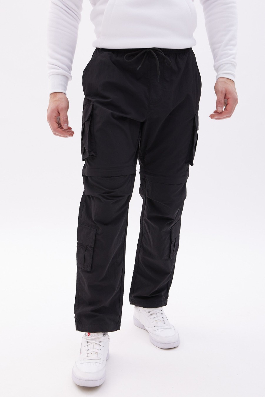 Pour Des Hommes Aéropostale Cargaisons | Pantalon De Jogging Convertible Aero Nylon Cargo