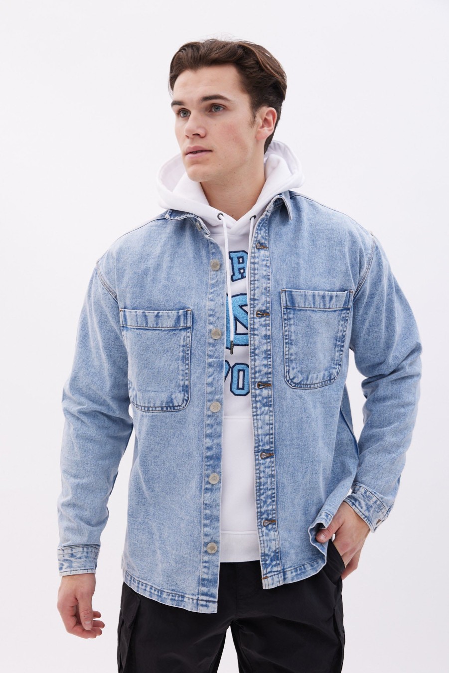 Pour Des Hommes Notes bleues Jean | Veste En Jean North Western