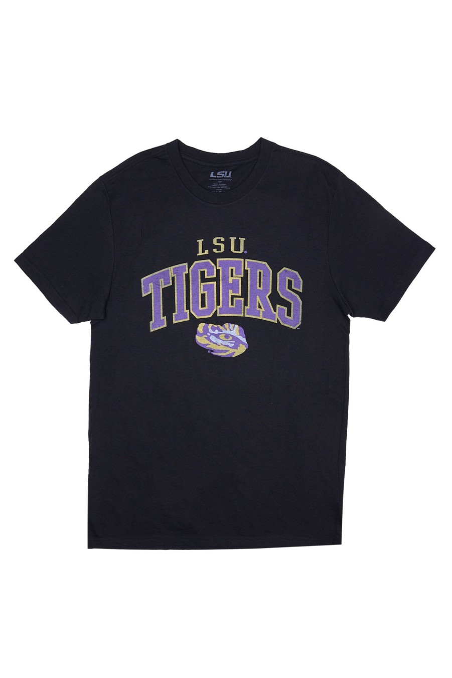 Pour Des Hommes Aéropostale Universite | T-Shirt Graphique Lsu Tigers Noir