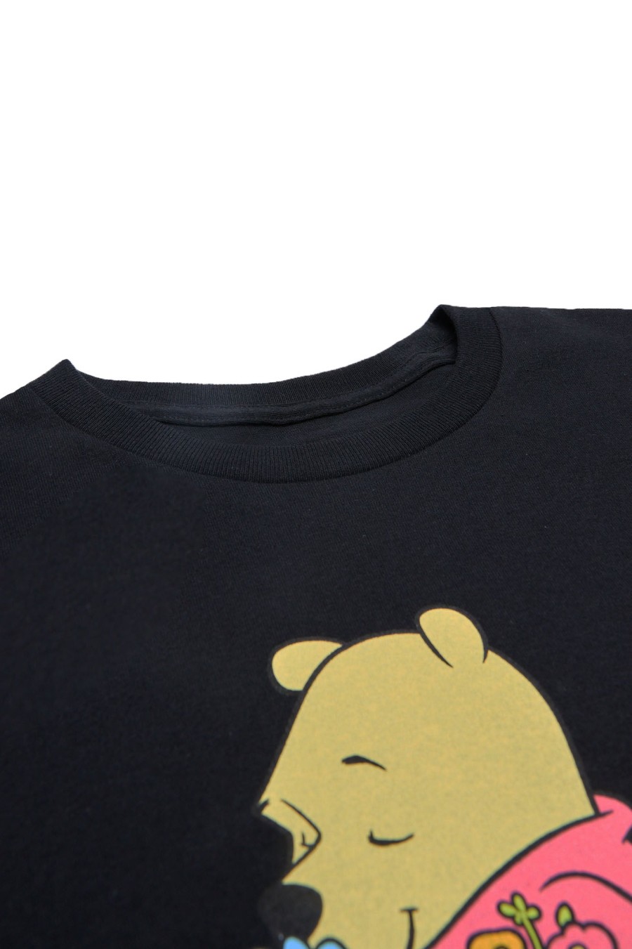 Aux Femmes Notes bleues Culture Pop | Disney Winnie L'Ourson Et Bourriquet Just Chillin' T-Shirt Petit Ami Graphique Noir