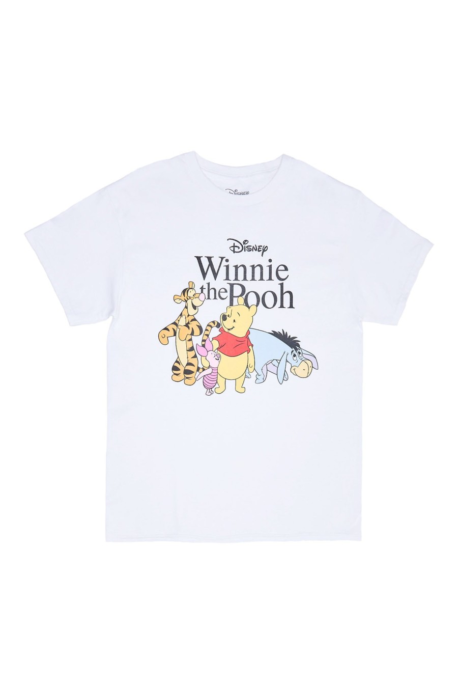 Aux Femmes Notes bleues Culture Pop | Disney Winnie L'Ourson T-Shirt Petit Ami Graphique Blanc