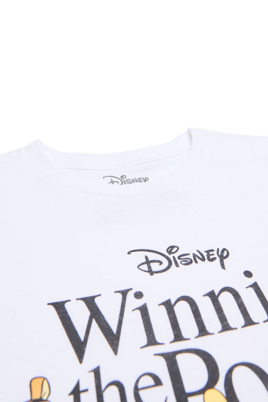 Aux Femmes Notes bleues Culture Pop | Disney Winnie L'Ourson T-Shirt Petit Ami Graphique Blanc