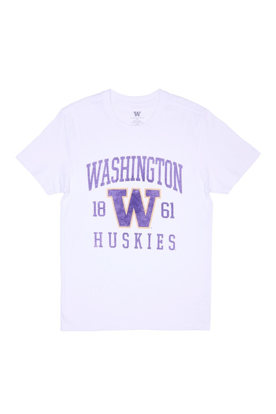 Pour Des Hommes Aéropostale Des Sports | T-Shirt Graphique Des Huskies De Washington 1861 Blanc