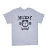 Aux Femmes Notes bleues T-Shirts | T-Shirt Petit Ami Graphique Mickey Mouse 1928 Lt Gray