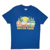 Pour Des Hommes Aéropostale Culture Pop | T-Shirt Graphique South Park Bleu