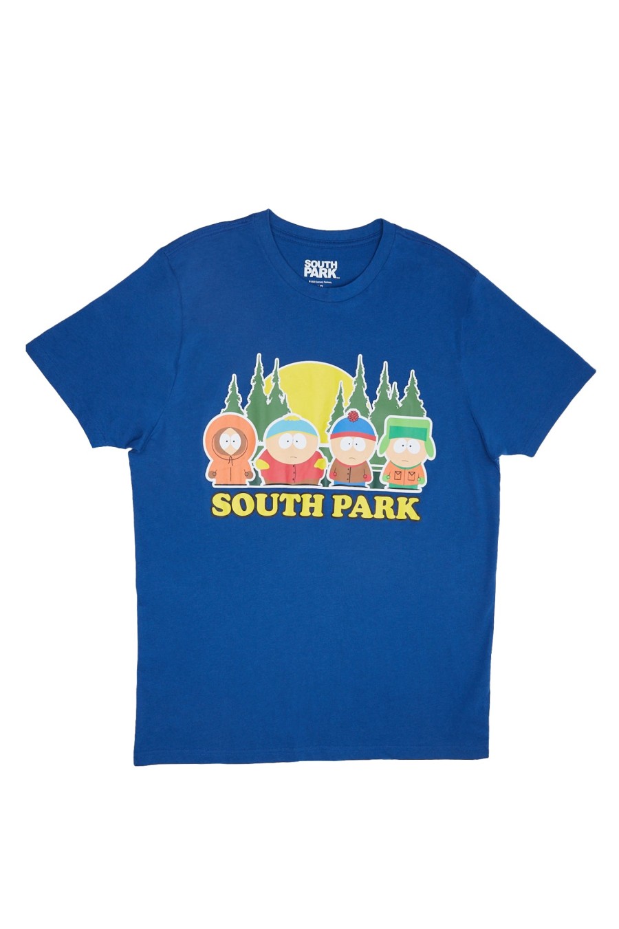 Pour Des Hommes Aéropostale Culture Pop | T-Shirt Graphique South Park Bleu