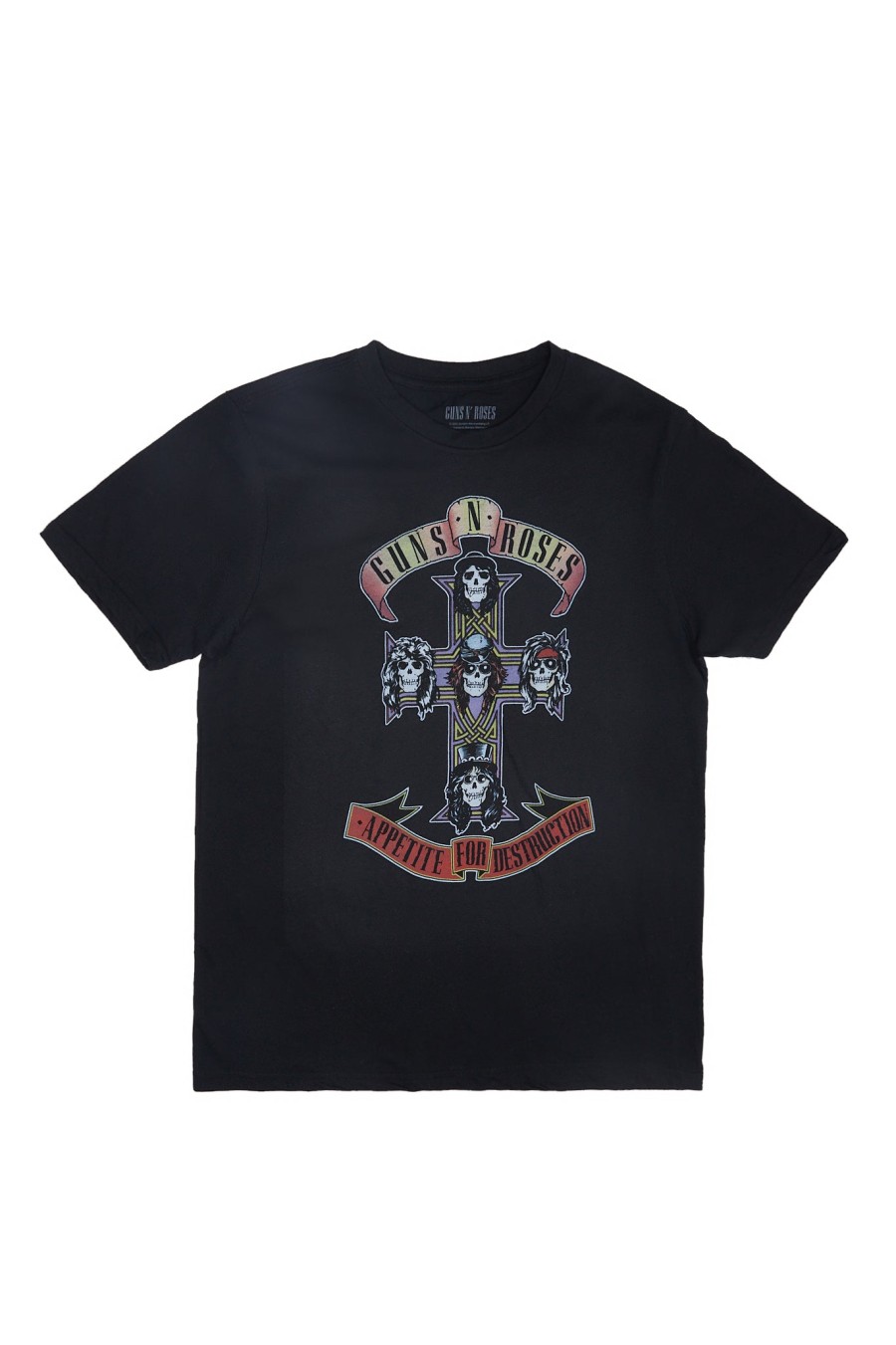 Pour Des Hommes Aéropostale Musique | T-Shirt Graphique Appetite For Destruction De Guns N' Roses Noir