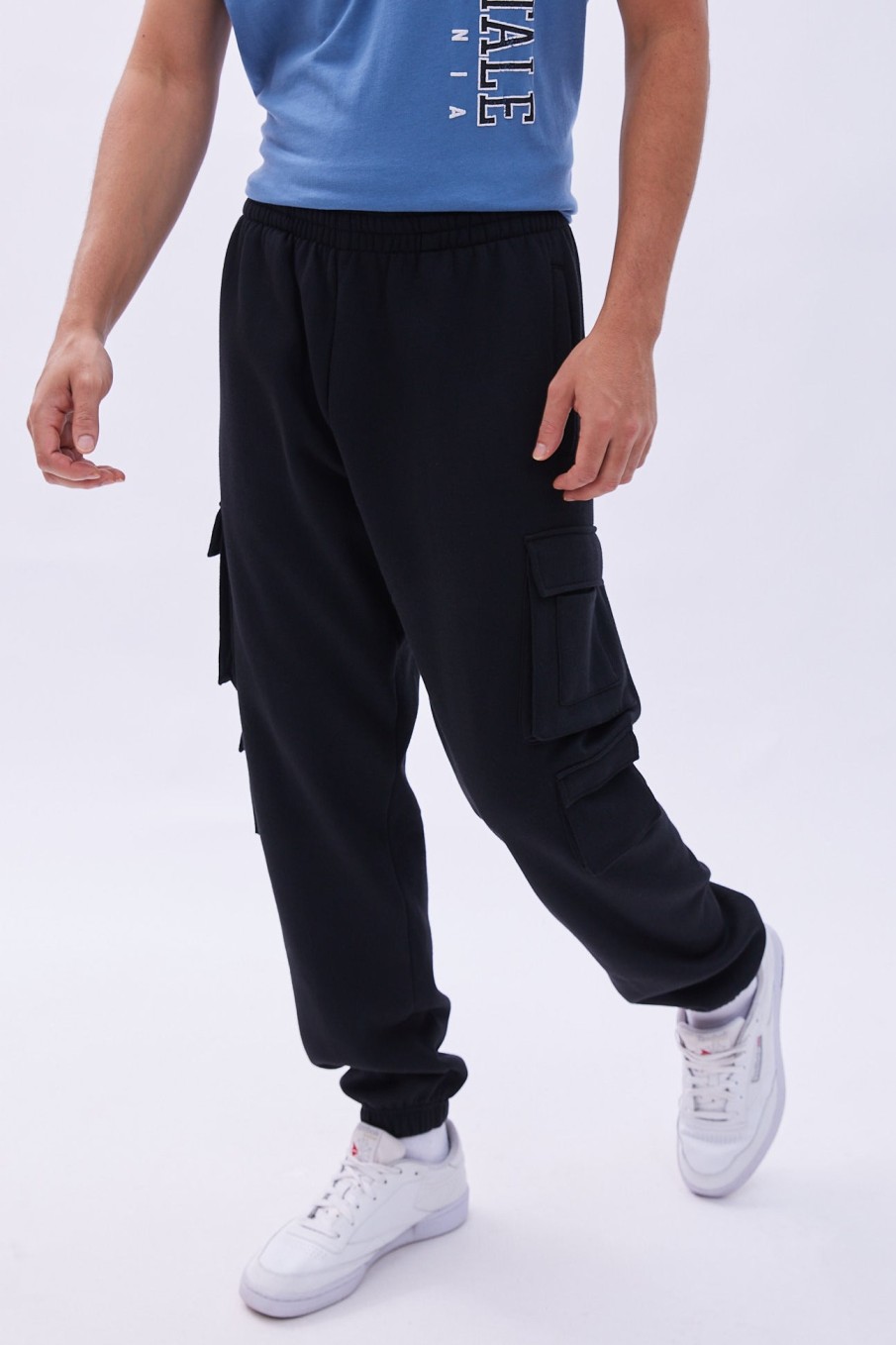 Pour Des Hommes Notes bleues Pantalons De Jogging | Pantalon De Survetement Cargo A 4 Poches North Western