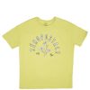 Aux Femmes Aéropostale T-Shirts Graphiques | T-Shirt Boyfriend Graphique Aeropostale Daisy Vert Fonce