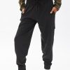 Aux Femmes Notes bleues Cargos + Parachute | Pantalon De Jogging Cargo Taille Moyenne