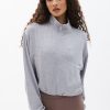 Aux Femmes Notes bleues Hauts Super Doux | Sweat-Shirt Zippe En Molleton Ultra Doux