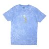 Pour Des Hommes Aéropostale T-Shirts Graphiques | T-Shirt Delave A L'Acide Graphique Squidward Un Jean Bleu