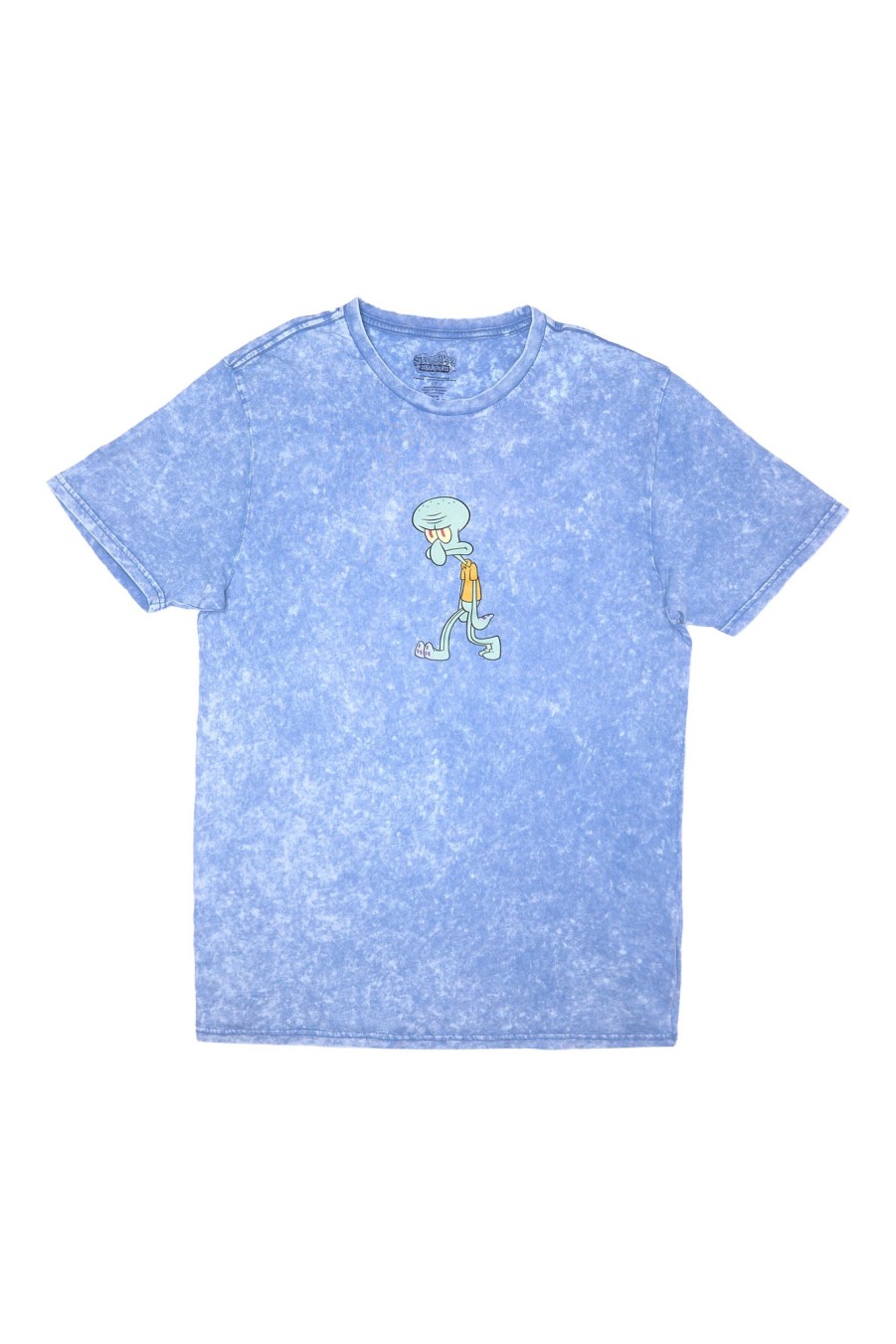 Pour Des Hommes Aéropostale T-Shirts Graphiques | T-Shirt Delave A L'Acide Graphique Squidward Un Jean Bleu