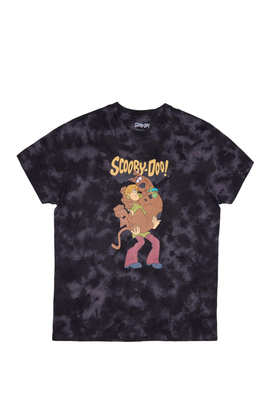 Pour Des Hommes Aéropostale T-Shirts Graphiques | Scooby Doo! T-Shirt Tie-Dye Graphique Noir