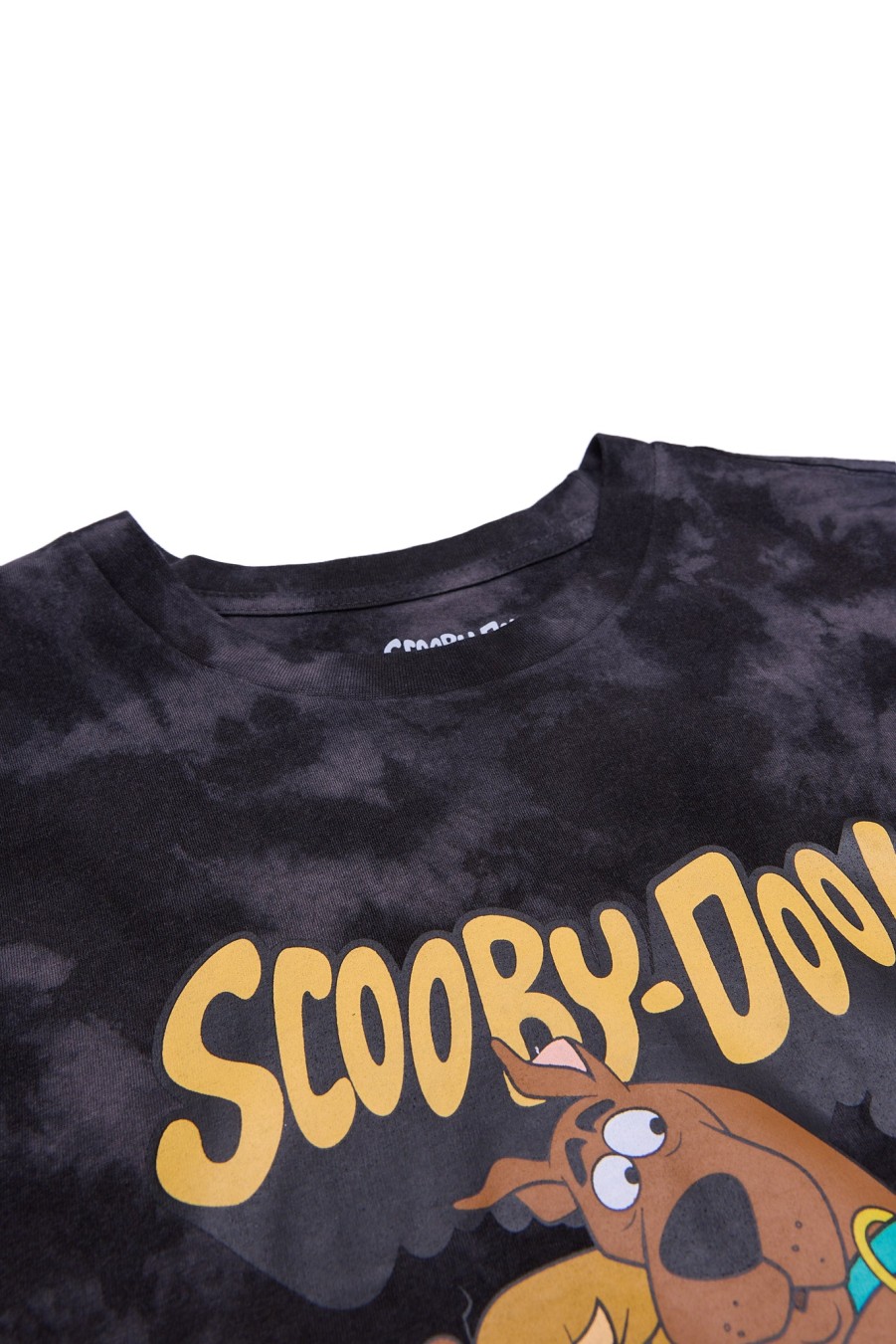 Pour Des Hommes Aéropostale T-Shirts Graphiques | Scooby Doo! T-Shirt Tie-Dye Graphique Noir