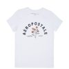 Aux Femmes Aéropostale Aeropostale | Aeropostale Bouquet Graphic T-Shirt Classique Blanc