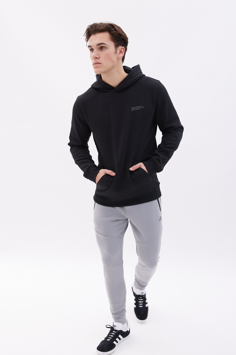 Pour Des Hommes Aéropostale Bas | Pantalon De Jogging En Polaire Aero Air Tech