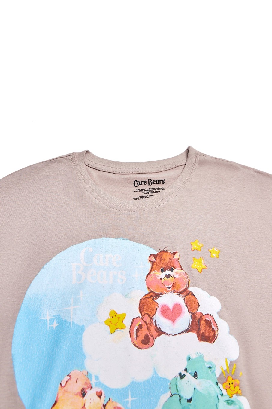 Aux Femmes Aéropostale T-Shirts Graphiques | T-Shirt Decontracte A Motif Graphique Care Bears Cloud Sable