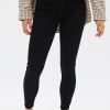 Aux Femmes Notes bleues | Jegging Taille Tres Haute Noir