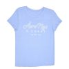 Aux Femmes Aéropostale T-Shirts Graphiques | Aeropostale East Coast Graphic T-Shirt Classique Un Jean Bleu