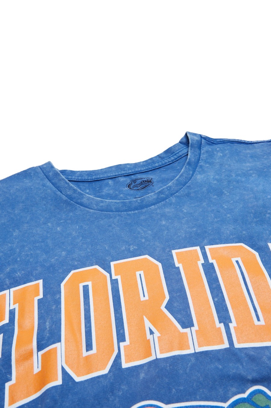 Pour Des Hommes Aéropostale Universite | T-Shirt Graphique Delave A L'Acide Des Florida Gators Bleu