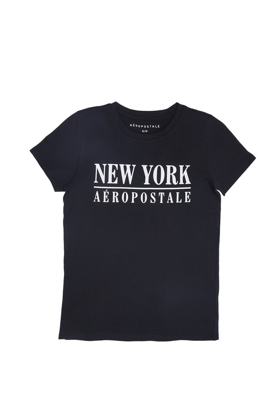 Aux Femmes Aéropostale Aeropostale | T-Shirt Classique Graphique Aeropostale New York Noir