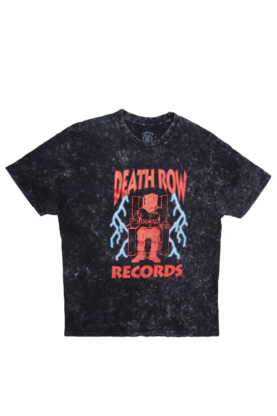 Pour Des Hommes Aéropostale Musique | T-Shirt Delave A L'Acide Graphique Death Row Records Noir