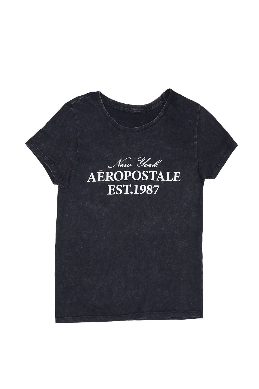 Aux Femmes Aéropostale Aeropostale | T-Shirt Classique Graphique Aero Est 1987 Mixte