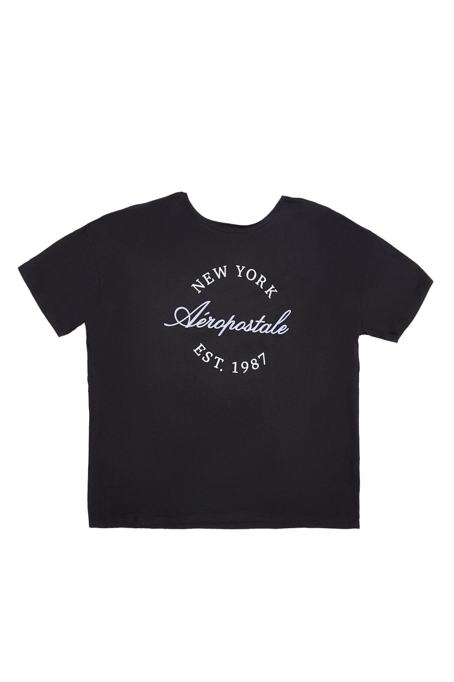 Aux Femmes Aéropostale T-Shirts | Aeropostale Nyc Est 1987 T-Shirt Petit Ami Graphique