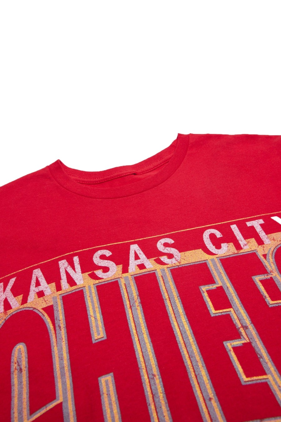 Aux Femmes Aéropostale T-Shirts | T-Shirt Decontracte Graphique Des Chiefs De Kansas City Rouge