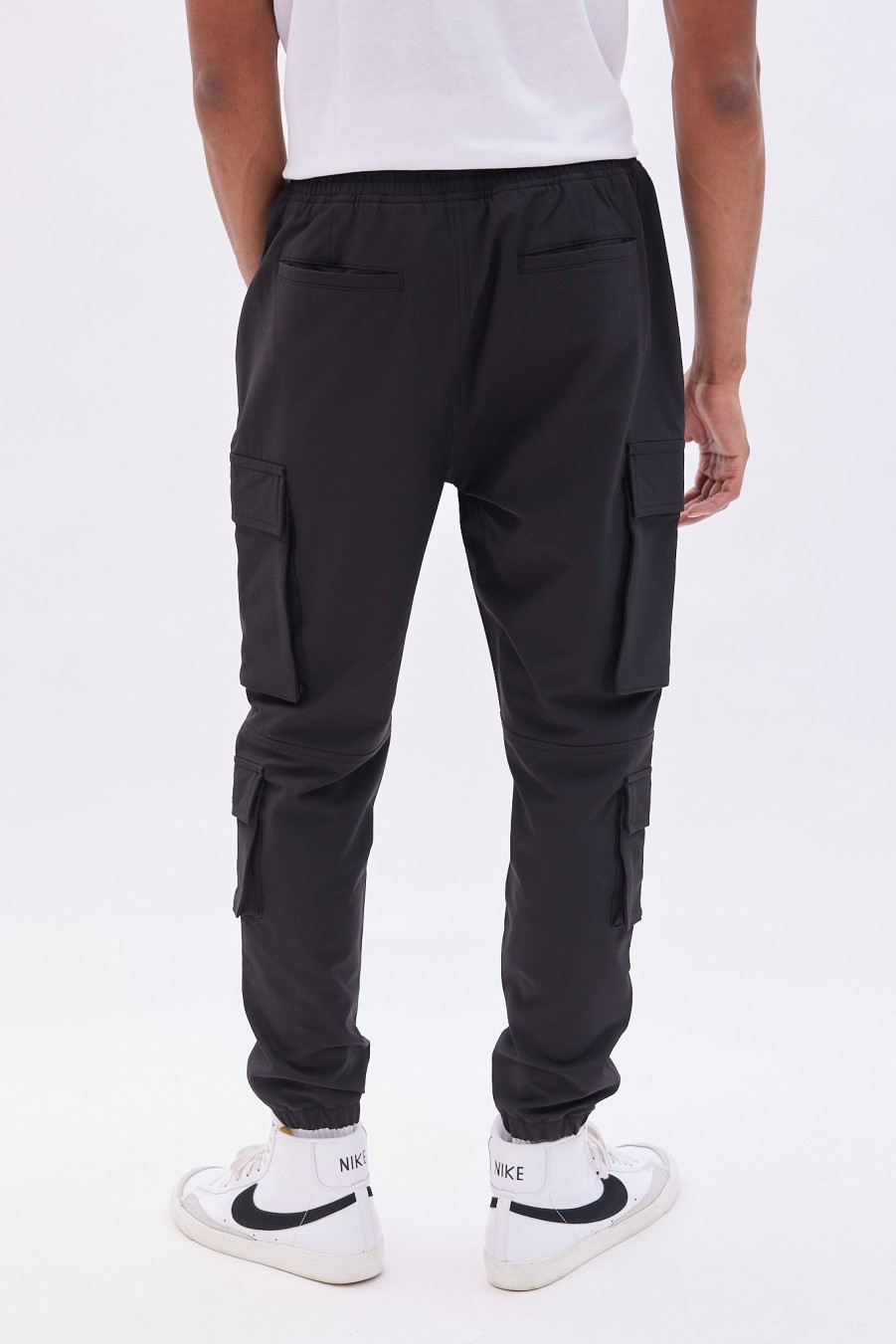 Pour Des Hommes Notes bleues Pantalons De Jogging | Pantalon De Jogging Cargo Utilitaire Traveler