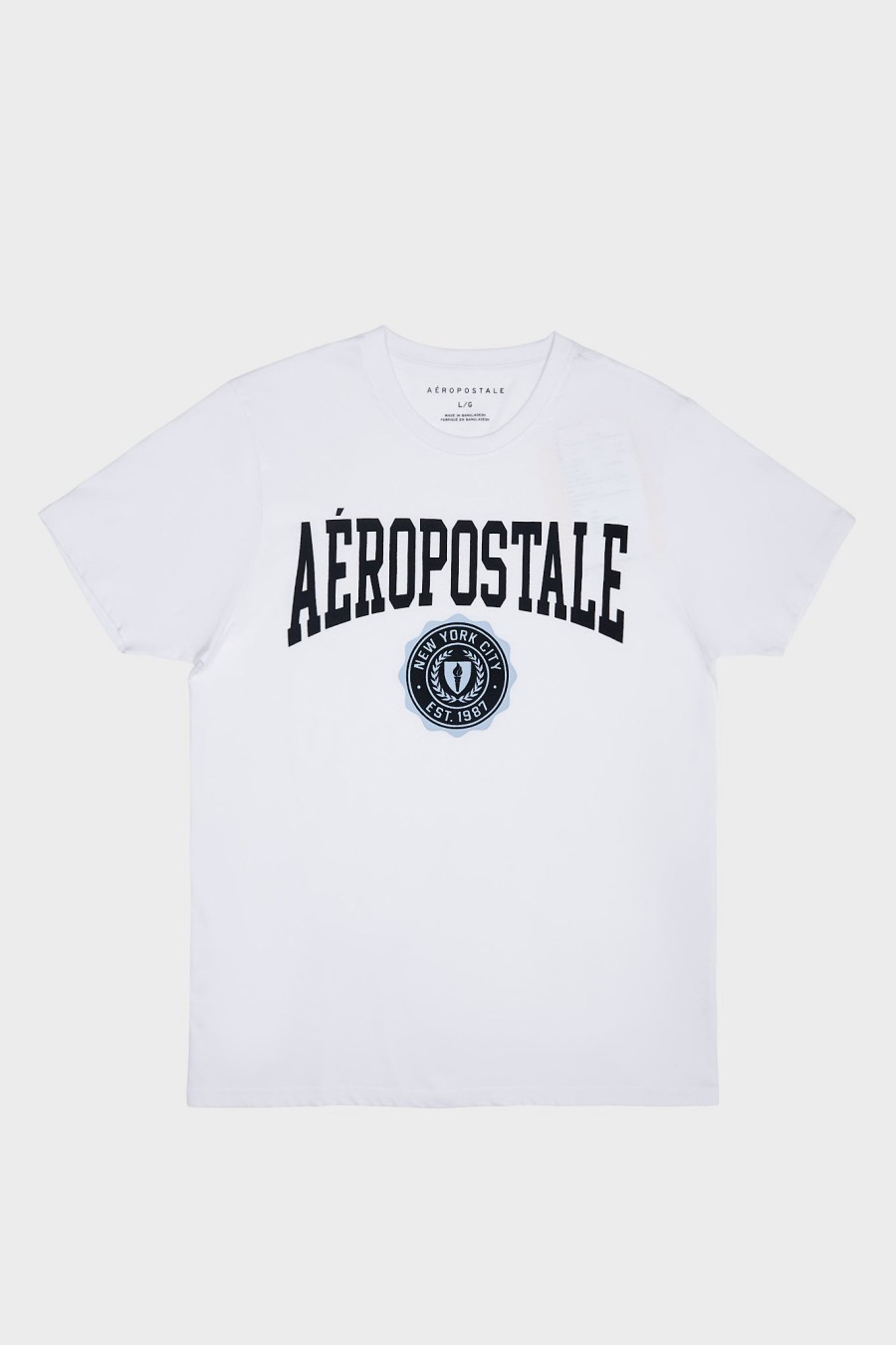 Pour Des Hommes Aéropostale Aeropostale | T-Shirt Floque Graphique Aeropostale