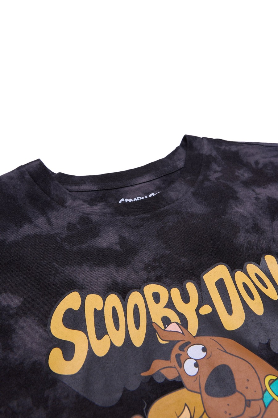 Pour Des Hommes Aéropostale Culture Pop | Scooby Doo! T-Shirt Tie-Dye Graphique Noir