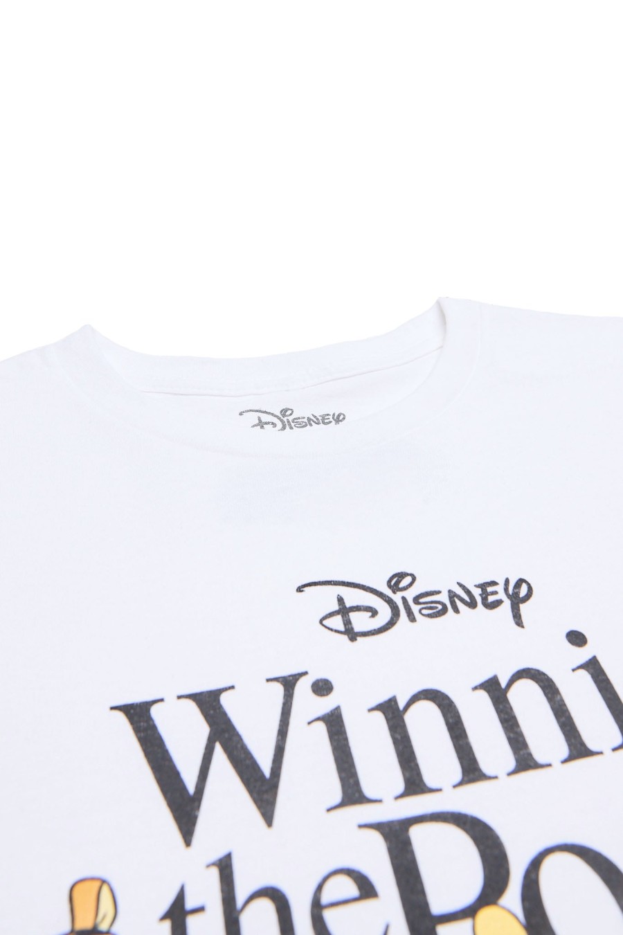 Aux Femmes Notes bleues T-Shirts | Disney Winnie L'Ourson T-Shirt Petit Ami Graphique Blanc