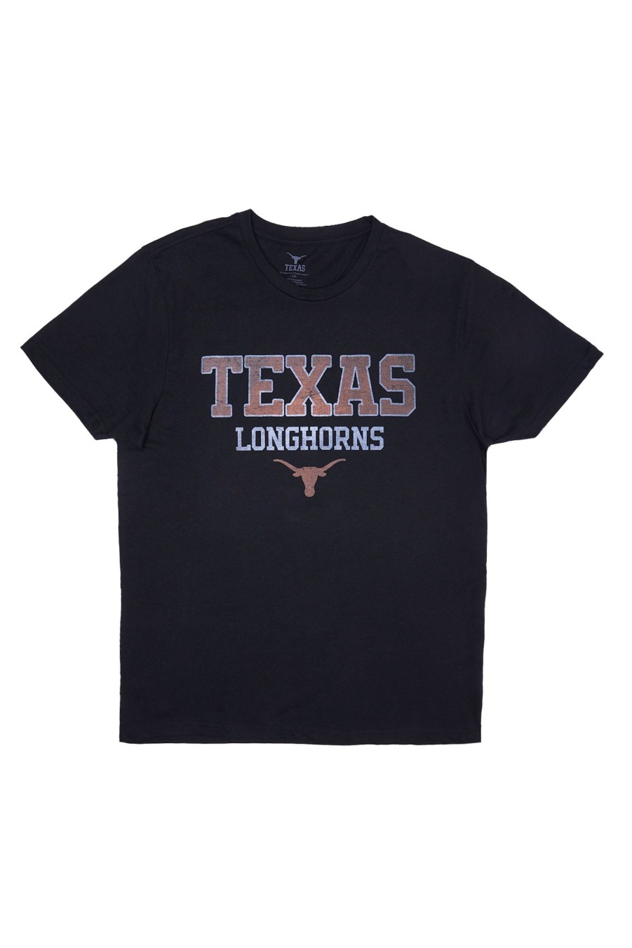 Pour Des Hommes Aéropostale Des Sports | T-Shirt Graphique Des Longhorns Du Texas Noir