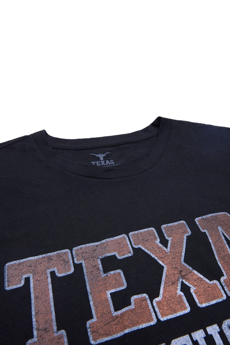 Pour Des Hommes Aéropostale Des Sports | T-Shirt Graphique Des Longhorns Du Texas Noir