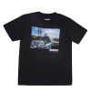 Pour Des Hommes Notes bleues Musique | T-Shirt Graphique Ice Cube Noir